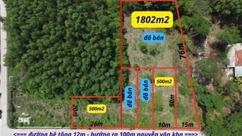 Ra Nguyễn Văn Khạ 300M - 26x20m - SHR - Đường Ôto 8m - Dân cư hiện hữu