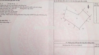 Bán lô đất vườn sổ hồng chính chủ Long Khánh, Đồng Nai