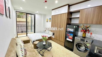Phòng 40m2, ban công, giặt riêng Hoàng Hoa Thám, Bình Thạnh gần Q1, Q3