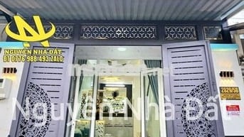 nhà đẹp 1 lầu, mặt tiền đường xe hơi