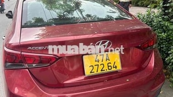 Hyundai Accent 2019 MT bản đủ 215000 km Đỏ