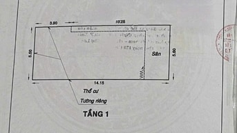 Bán gấp 80m2 ngang 5,5m đường Hồng Lạc phường 10 Tân Bình giá 6 tỷ.