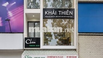 🔥 NHÀ MẶT TIỀN NGÔ GIA TỰ, QUẬN 10 🔥 5X17m - 4 TẦNG - 55 TRIỆU