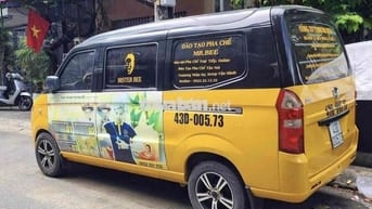 Kenbo Van 5 chỗ màu Vàng, Đen