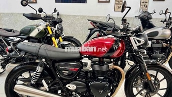 TRIUMPH SPEED TWIN 2024 RED CARNIVAL LIKE NEW