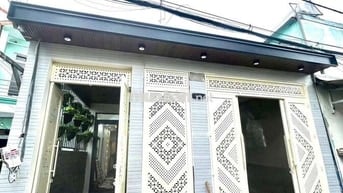 Nhà Mới Đang Hoàn Thiện có phòng ngủ tầng trệt ở đường huỳnh Tấn phát 