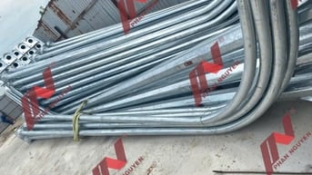 Cột đèn cao áp tiêu chuẩn mạ kẽm nóng chống gỉ Phan Nguyễn