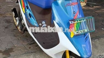 Honda Dio SR Xanh trắng máy 44 ngoại hình kiểng