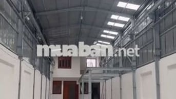 CHO THUÊ XƯỞNG MẶT TIỀN QUỐC LỘ 1K ĐÔNG HOÀ CÓ ĐIỆN 3 PHA VÀ CẨU TRỤC