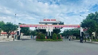 200m măt tiền đg nhua.  giáp sông. hoà vang