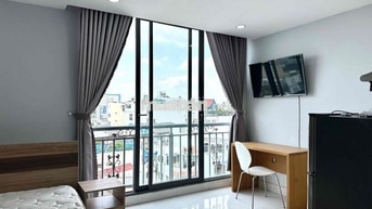 CHUNG CƯ MINI MỚI CÓ BAN CÔNG ĐẸP, HIỆN ĐẠI - HÌNH THẬT