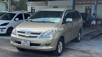 Toyota Innova G 2007 Vàng cát, Zin 99%, Chuẩn 18v