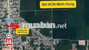 6m đường nhựa 22 P.Minh Hưng giá đầu tư