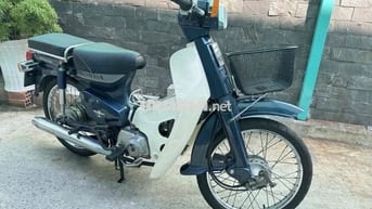 Honda Cub 70 Custom Xanh trắng