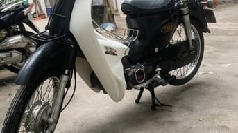 Cần bán xe Cup Liên doanh  50cc đăng ký 2017, màu đen, xe máy cực êm
