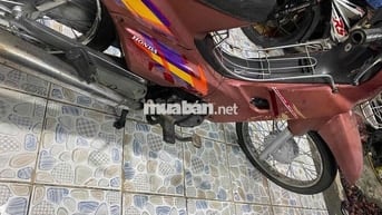 xe Wave màu Đỏ giấy tờ đầy đủ máy êm mạnh