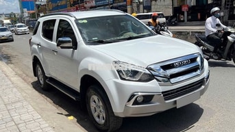Isuzu Mu-x 2020 số sàn máy dầu, màu trắng