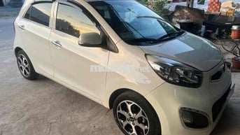Kia Morning 2014 Trắng Tự động