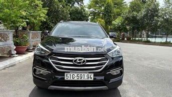 Hyundai SantaFe 2018 2.4L 4WD Đen - Chuẩn 45.000km