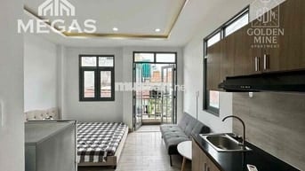 PHÒNG STUDIO BAN CÔNG LỚN FULL NỘI THẤT MỚI 100% NGAY TRUNG TÂM Q3
