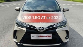 Toyota Vios 2022 1.5G AT Vàng cát