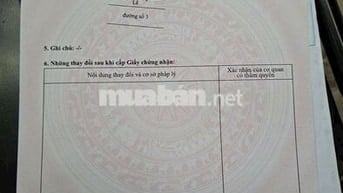 Đất 5 x 22,30m Mặt tiền nhựa Số 3 KDC Trần Anh.Sát Trường Mỹ Hạnh Nam