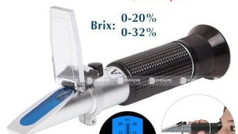 Bán máy đo nồng độ dầu cắt gọt chuyên dụngATC 0-20% Brix ship COD toàn
