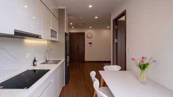 Cho thuê căn hộ dịch vụ 1PN tại Nguyễn Công Hoan, Ba Đình