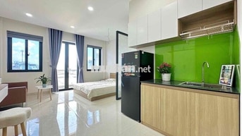 STUDIO BAN CÔNG - NHÀ MỚI 100% ngay NGÃ TƯ BỐN XÃ