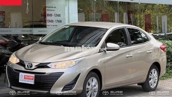 Toyota Vios E 2018 MT Vàng Cát chính hãng