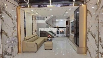 NHÀ MỚI FULL NỘI THẤT 6PN 6WC HẺM XE TẢI P9 GV