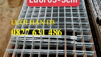 Lưới thép hàn mạ kẽm D1 10x10, Lưới hàn chập d2, Lưới chắn chuột