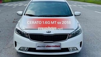 Kia Cerato 2018 1.6G MT Trắng