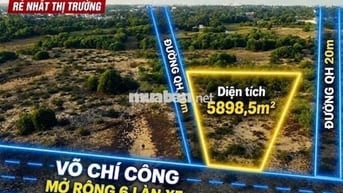 Chính Chủ Cần Bán 5898m2 Đất Rừng Sản Xuất Mặt Tiền Võ Chí Công