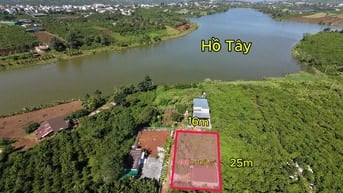 420m2 có sẳn 400m thổ thị trấn Di Linh view hồ đường Phan Huy Chú ô tô