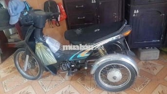 Xe máy 3 bánh Honda Wave Đen