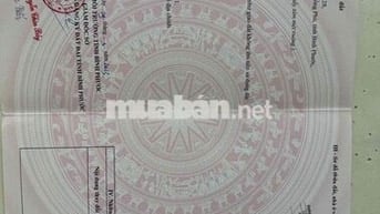 BÁN LÔ ĐẤT GẦN TRỤC ĐƯỜNG XUYÊN TÂM