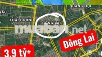Hơn 3.9tỷ 120m full thổ cư mặt tiền rất rộng 8m Đất Đông Lai gần KCN