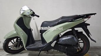 Honda SH 125 2015 trắng, dán decal xanh lá