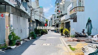 BÁN LÔ ĐẤT ĐẸP THỚI AN 20 ,F THƠI AN Q12, DT:4+14, DTCN,56,6m2