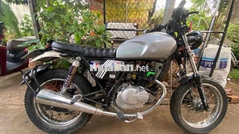 Xe máy GN125 màu Bạc