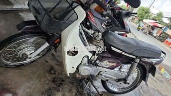Honda Super Dream 2012 Nâu trắng