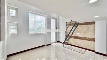 PHÒNG BAN CÔNG CÓ GÁC SIÊU RỘNG 40m2 SẴN MÁY LẠNH LÊ VĂN THỌ GÒ VẤP