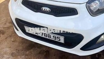 Kia Morning Van 2013 Trắng số tu động
