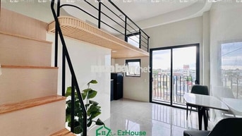 duplex ban công - gác cao 2M - Ngay đại học Văn Hiến