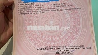 LK8 dự án Richland giá chỉ 1,4 tỷ, còn TL, sổ sẵn , khu dân cư đông