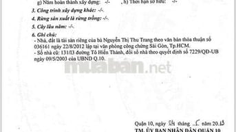 GẤP ! Chủ giảm sâu 5 CHDV và 1 M.bằng thu nhập 40tr/tháng ở Quận 10