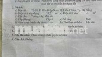 5,7 Tỉ Cho Căn Nhà 2 Mặt Tiền , Đường 33m