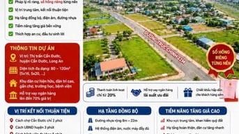 🎁 ĐẤT ODT MẶT TIỀN NGAY TRẦN HƯNG ĐẠO TRUNG TÂM CẦN ĐƯỚC  