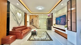 Nhà 5 lầu tuyệt đẹp thiết kế cổ điển HXh Trương Đăng Quế,P1, Q.Gò vấp